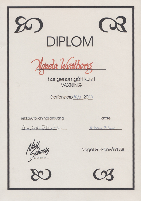 Diplom Vaxning